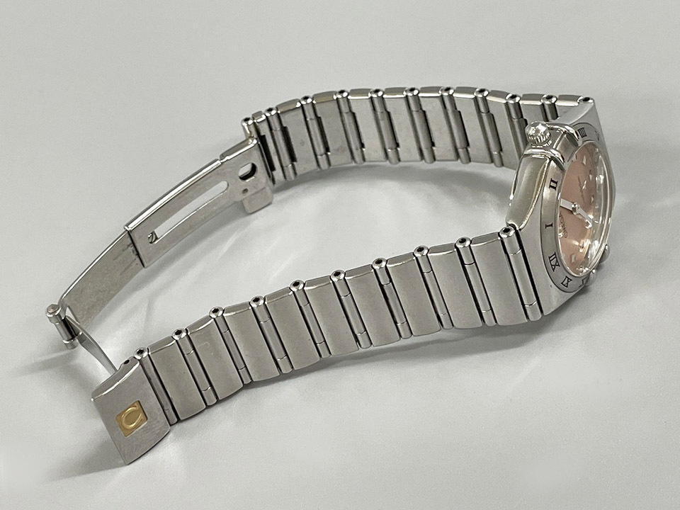 OMEGA オメガ コンステレーション SM マイチョイス 1571.61 SS ピンク クォーツ 修理前提品 レディース 腕時計_画像8