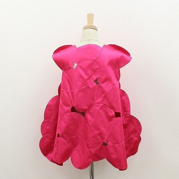 *COMME des GARCONS Comme des Garcons AD2012 2 следующий изначальный Heart дизайн платье tops bi bit розовый S