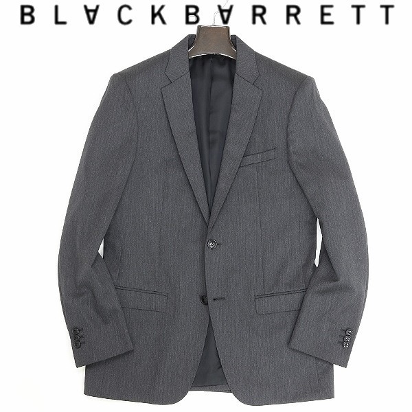 美品◆BLACKBARRETT by NEIL BARRETT ブラックバレット バイ ニールバレット 2釦 ジャケット チャコールグレー 3_画像1