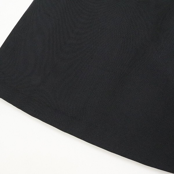 国内正規品◆PRADA プラダ シルク100％ シンプル スカート 黒 ブラック 40_画像5