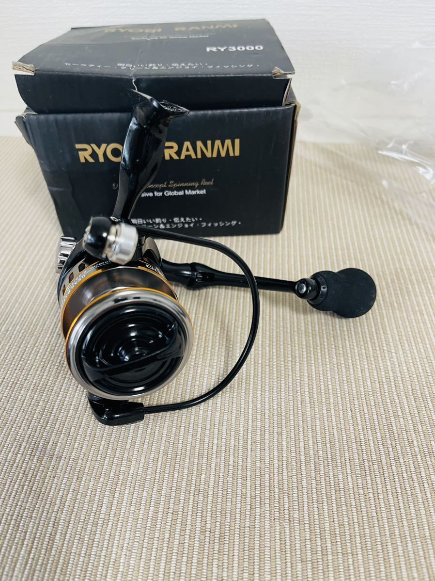 RYOBI 新品　スピニングリール　3000番　RANMI_画像8