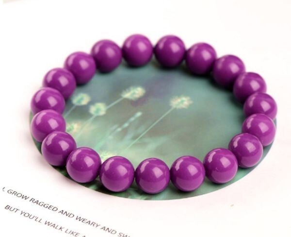 fosfosite light phosphosiderite.. iron . bracele Bracelet Power Stone sphere size 10mm natural stone 