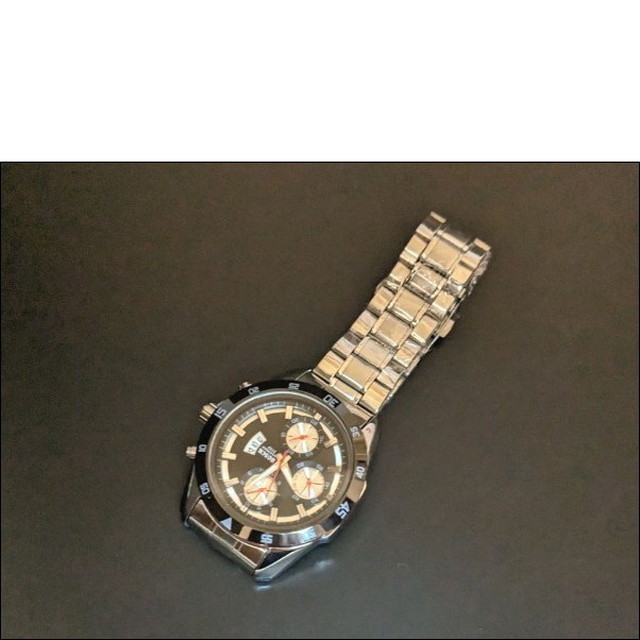 ◆送料無料◆ 新品 BOSCH2 メンズ ビジネス 腕時計 ブラック/シルバー 日付表示【ハミルトン オメガ ポールスミス セイコー 福袋】_画像5