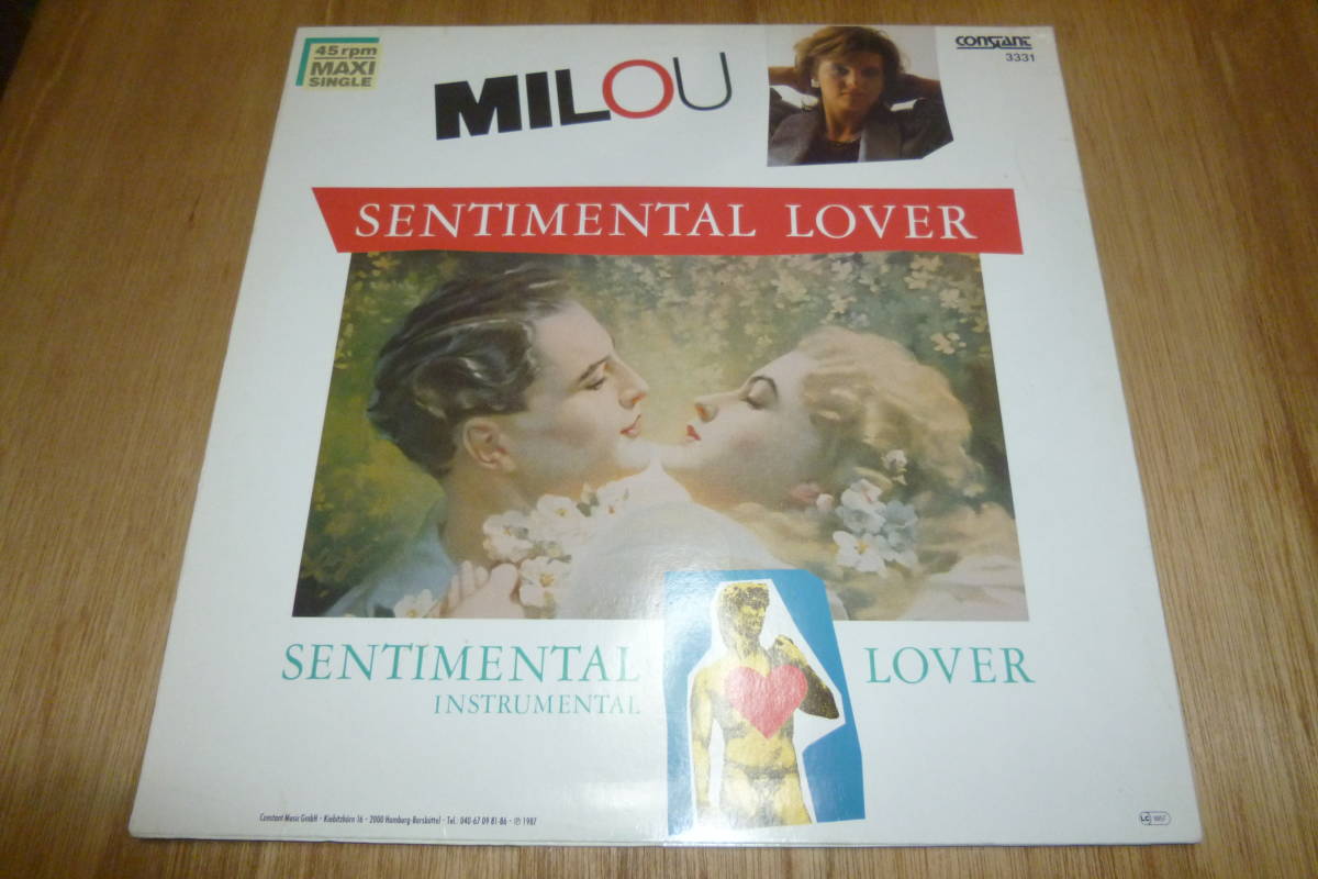  12” MILOU // SENTIMENTAL LOVERの画像3