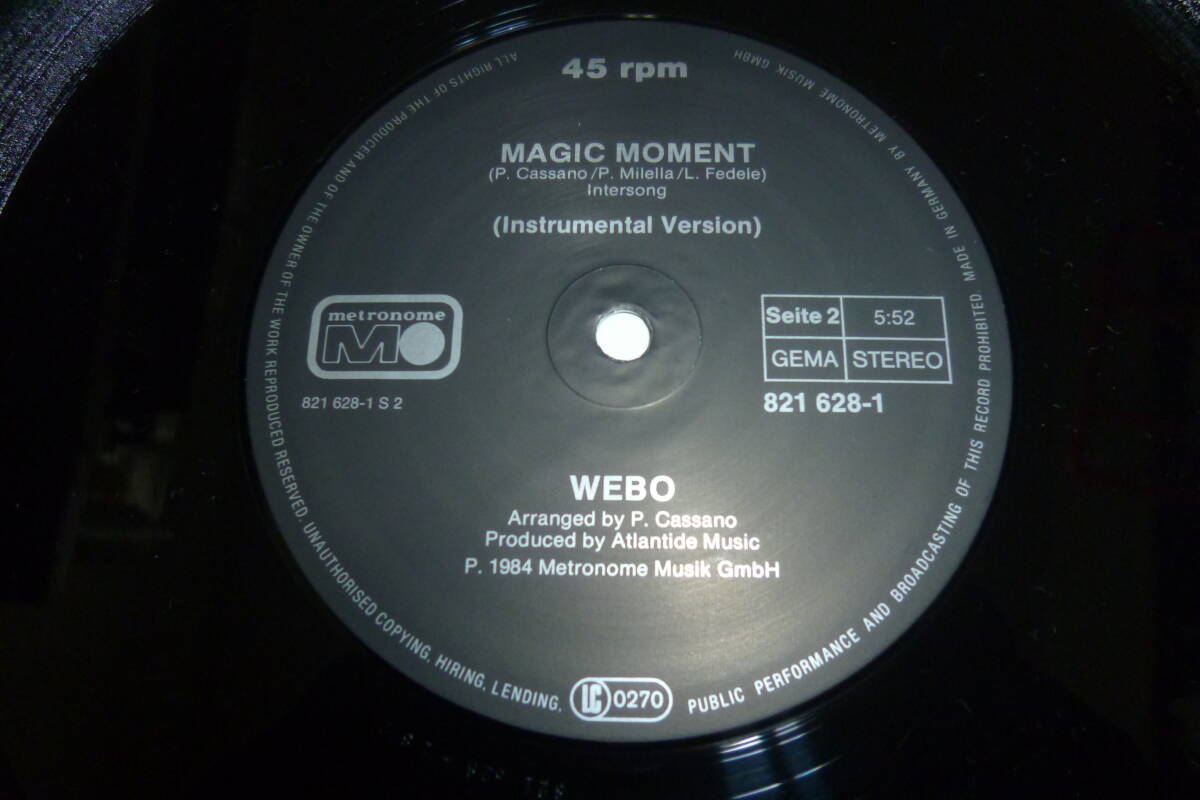  12” WEBO // ...MAGIC MOMENT !の画像4