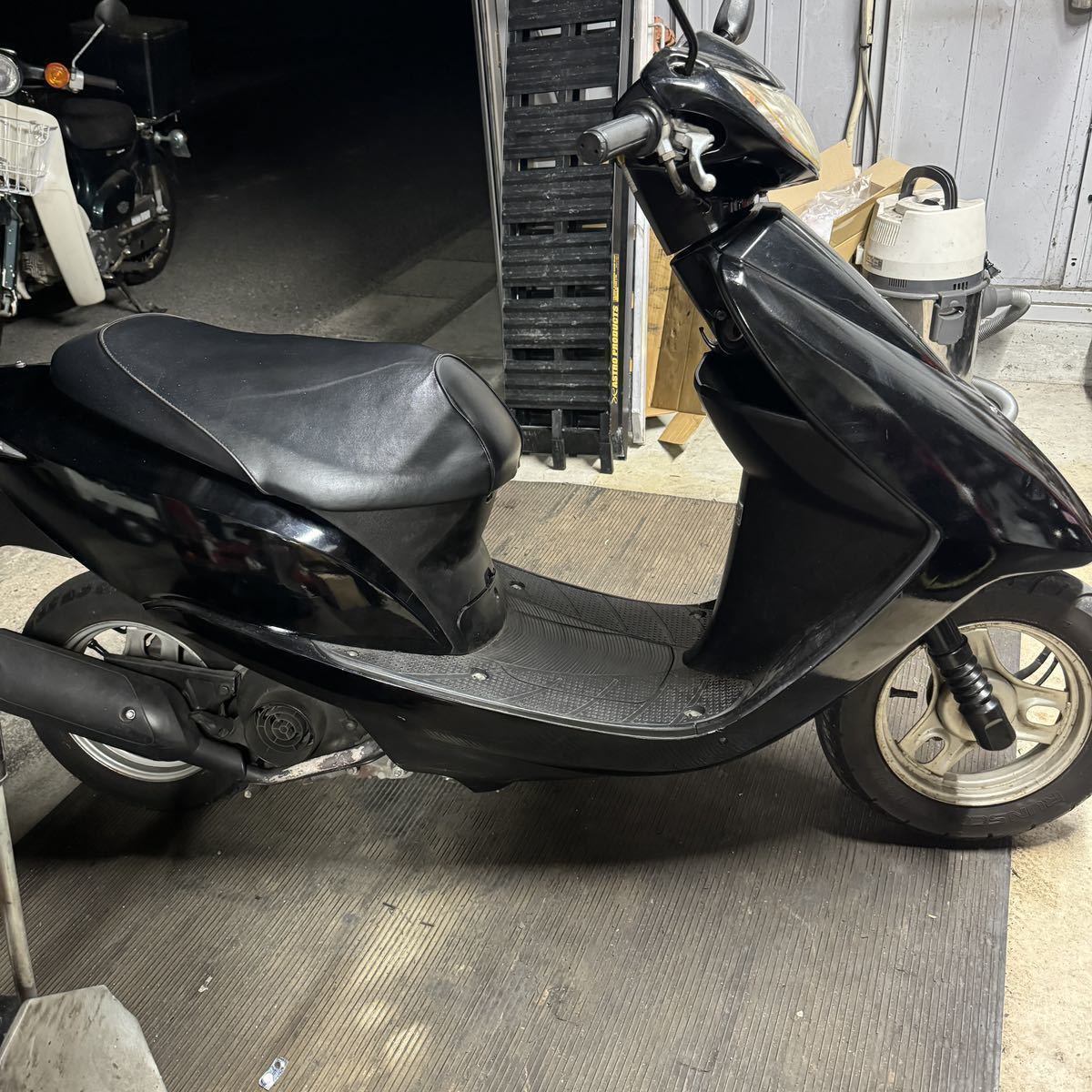 【香川県】整備済みディオ AF62 ホンダ 4スト 書類 鍵付き 中古 黒色 スクーター HONDA DIO 原付 四国 バイクの画像5