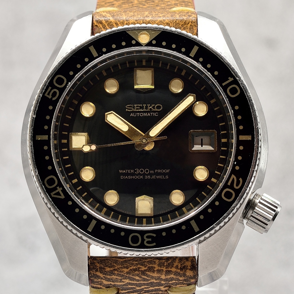 セイコー ダイバー 300 ロービート 保守ケース 内 箱 紙 付き 6215-7010 SEIKO DIVER low beat box set_画像2