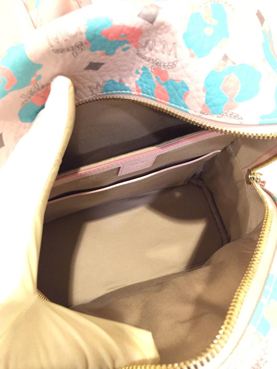 Yahoo!オークション - MCM エムシーエム Floral Leopard Yahoo!オークション - MCM エムシーエム Floral Leopard