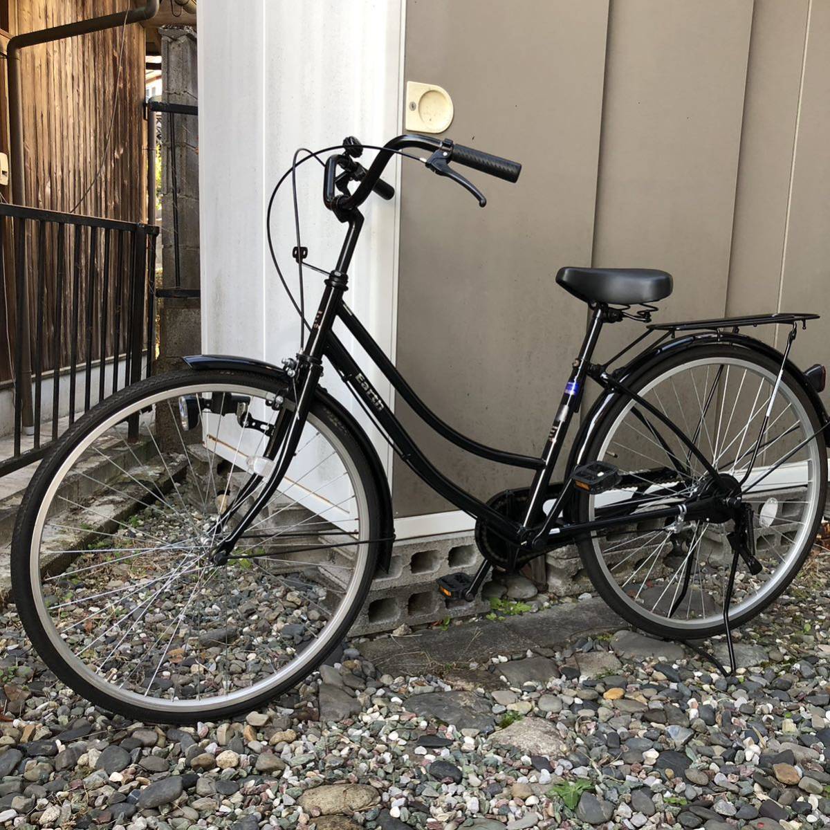 美品　自転車　黒　26インチ　26_画像1