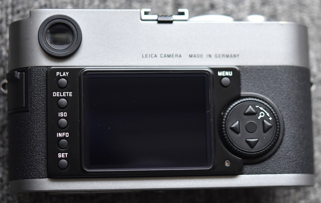 Leica ライカ Ｍ９ ボディ スチールグレイ・元箱付き中古品（CCD交換対策済み）_画像3