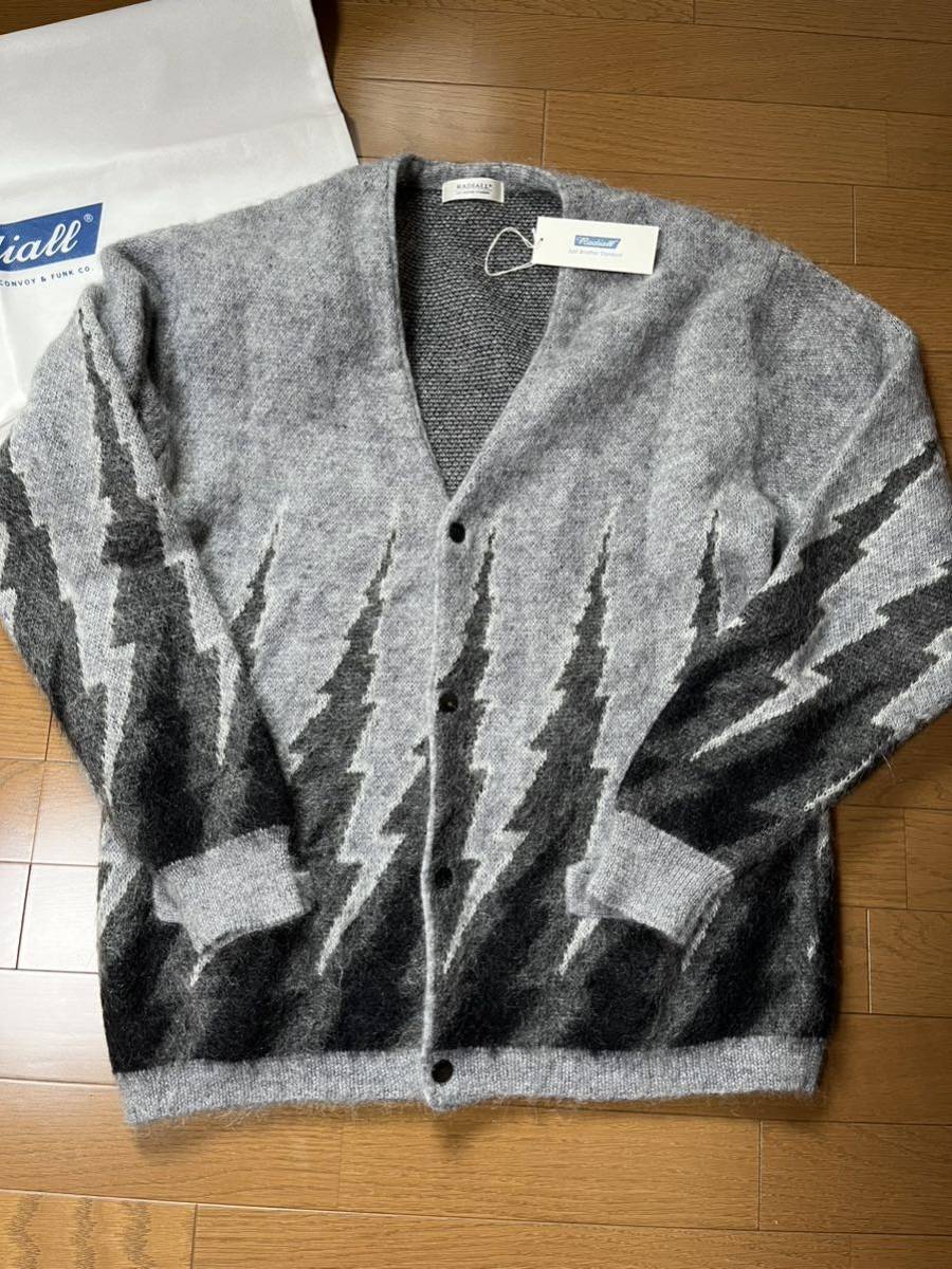 radiall カーディガン　セーター　sweater cardigan L ラディアル　ニット_画像1