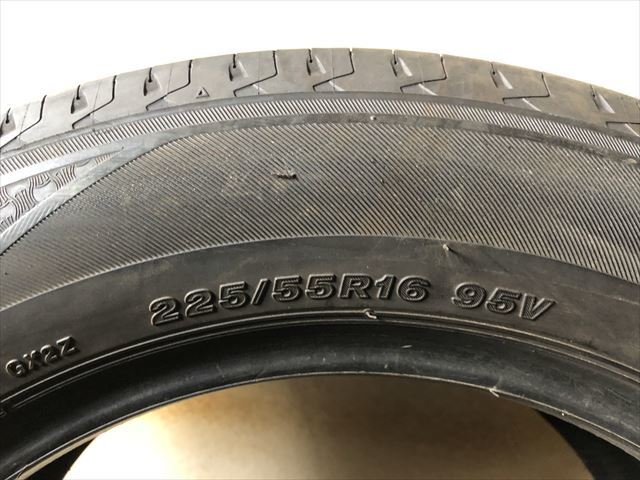 激安中古タイヤ　　225/55R16 95V BS REGNO GR-XⅡ　　19年製　　4本_画像6