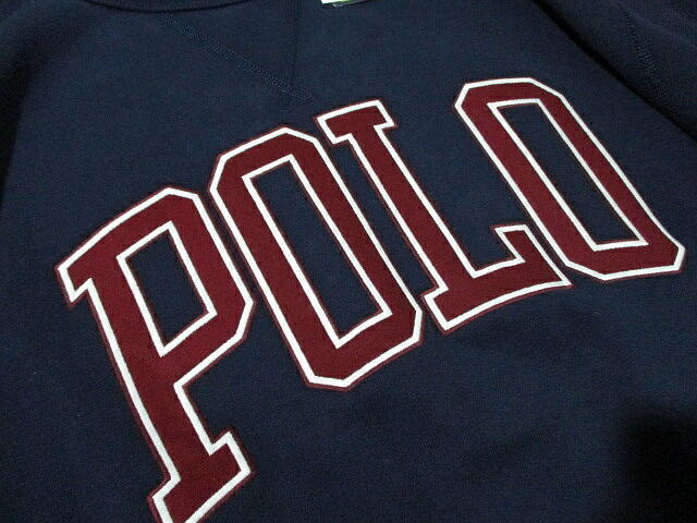 定価17490円▼ 新品　未使用！ ポロ ラルフローレン　POLOロゴ　クルーネック スウェット　Lサイズ　POLO RalphLauren　裏起毛　スエット_画像5