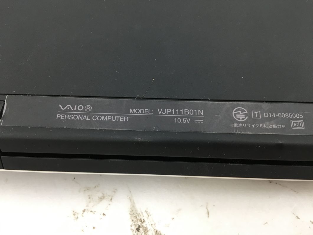 VAIO/ノート/SSD 128GB/第4世代Core i3/メモリ2GB/2GB/WEBカメラ有/OS無-240123000752536_メーカー名