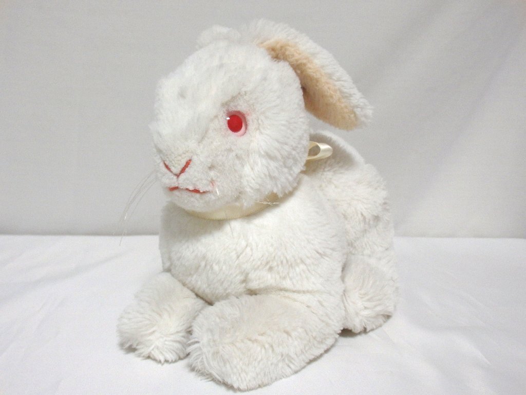 steiffシュタイフ/ ビンテージ・白ウサギのアンゴ /17㎝_画像3