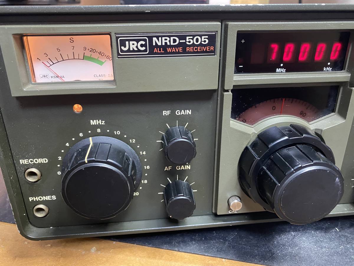 極めて残念なJRC NRD-505 (基板が足りないので動きません）_画像2