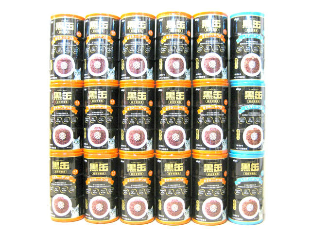 アイシア　黒缶　総合栄養食　ささみ入りかつおが多めのセット　160g×3缶パック×合計18本(合計54缶)_画像1