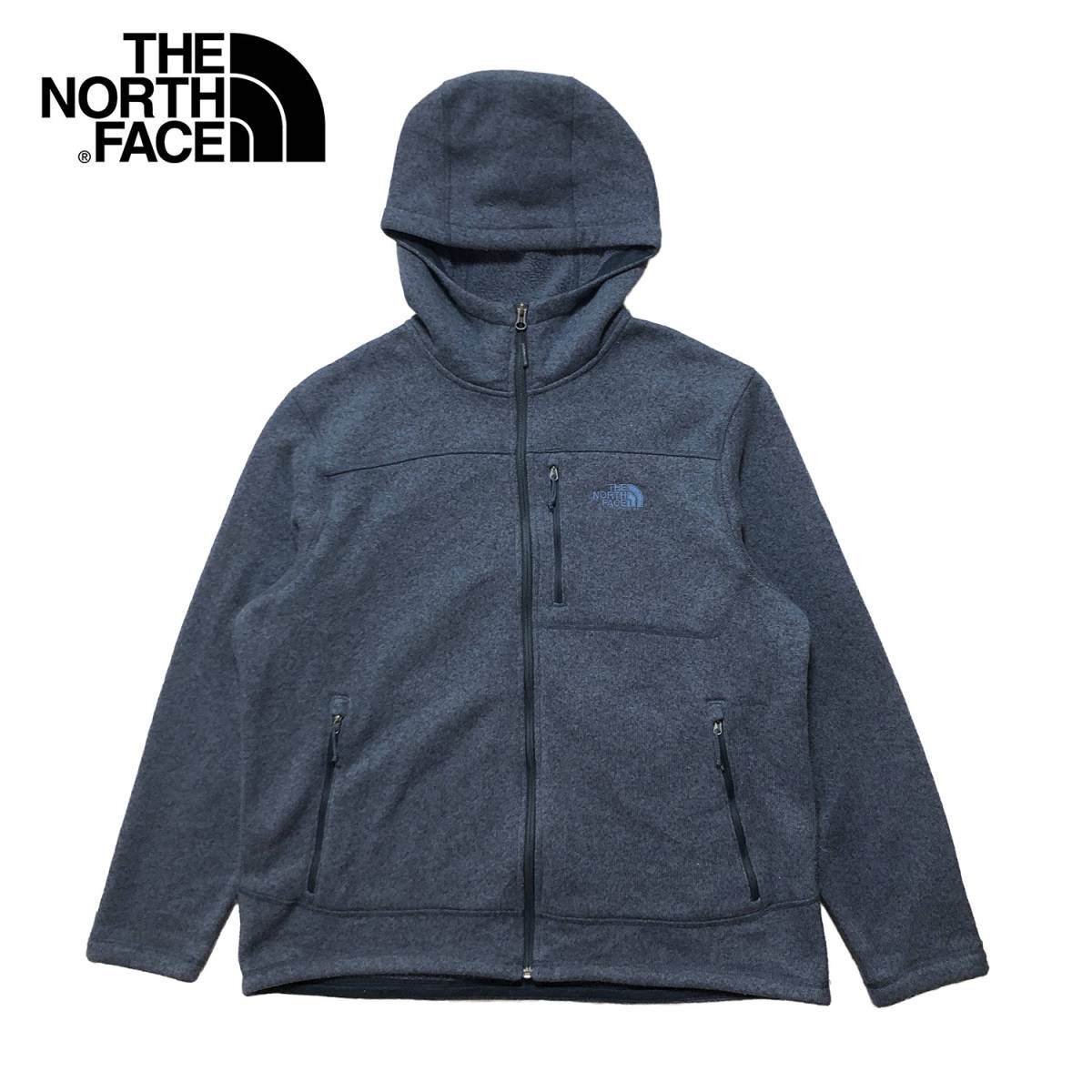 USA 古着 The North Face ノースフェイス NF00CLD3 Gordon Lyons Hoodie ゴードンライオンズパーカー ジップアップ メンズXL AA0247_画像1