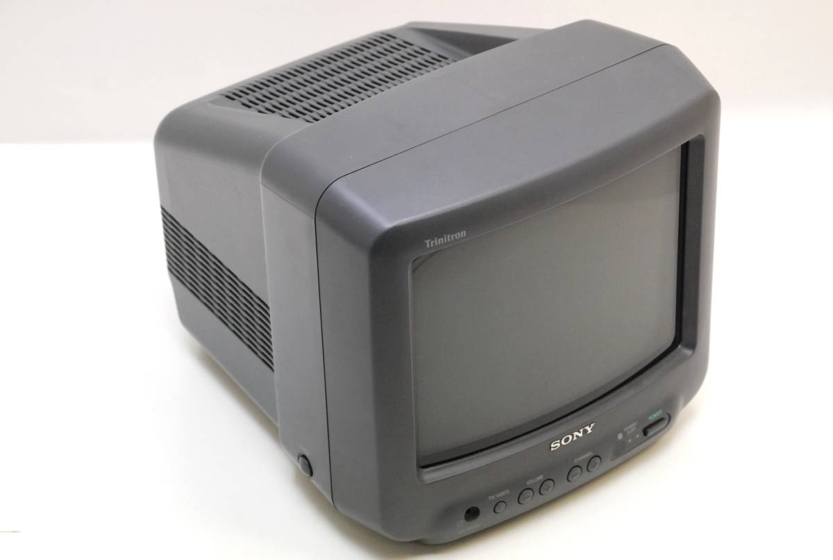 レトロ SONY 10型 ブラウン管テレビ　KV-10DS1　TRINITRON　トリニトロン　カラーテレビ　ソニー　カラーTV_画像4