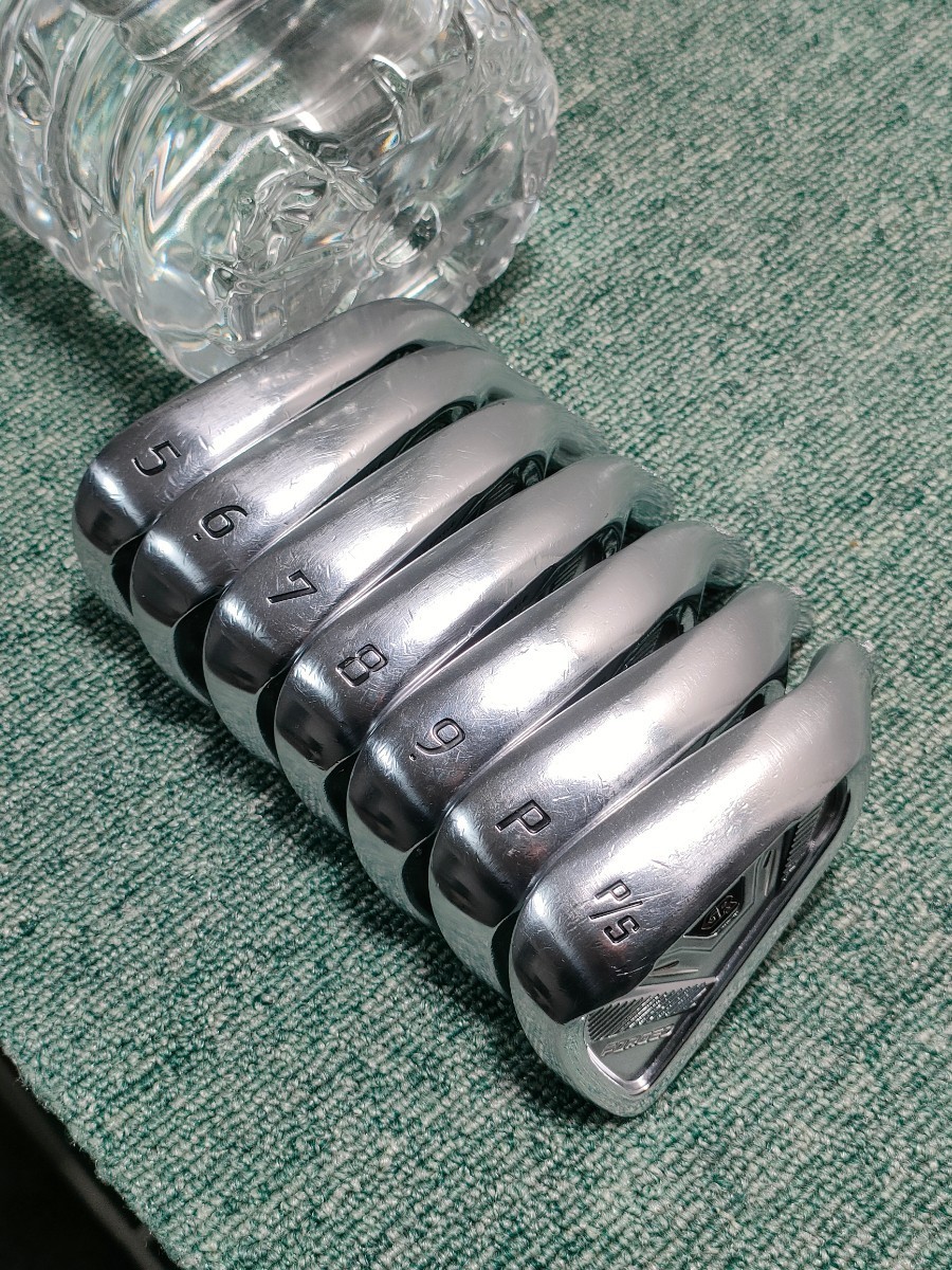 ツアーステージ X-BLADE GR FORGED アイアン ヘッド 7個セット 5〜Pw.Ps TOUR STAGE 20240131 の画像6