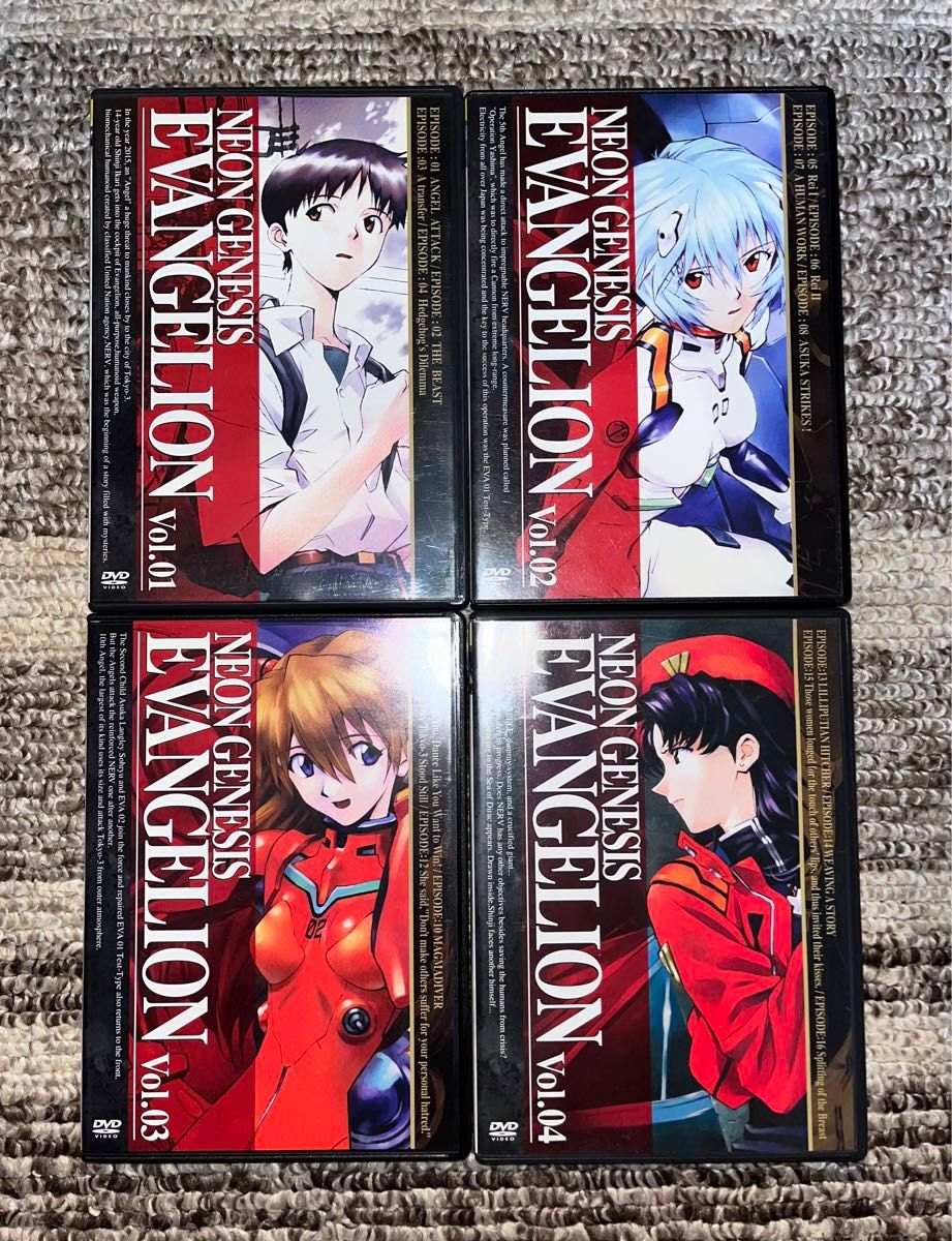 DVD全巻9本セット 新世紀エヴァンゲリオン TV版&旧劇場版　NEON GENESIS EVANGELION 庵野秀明 DVD