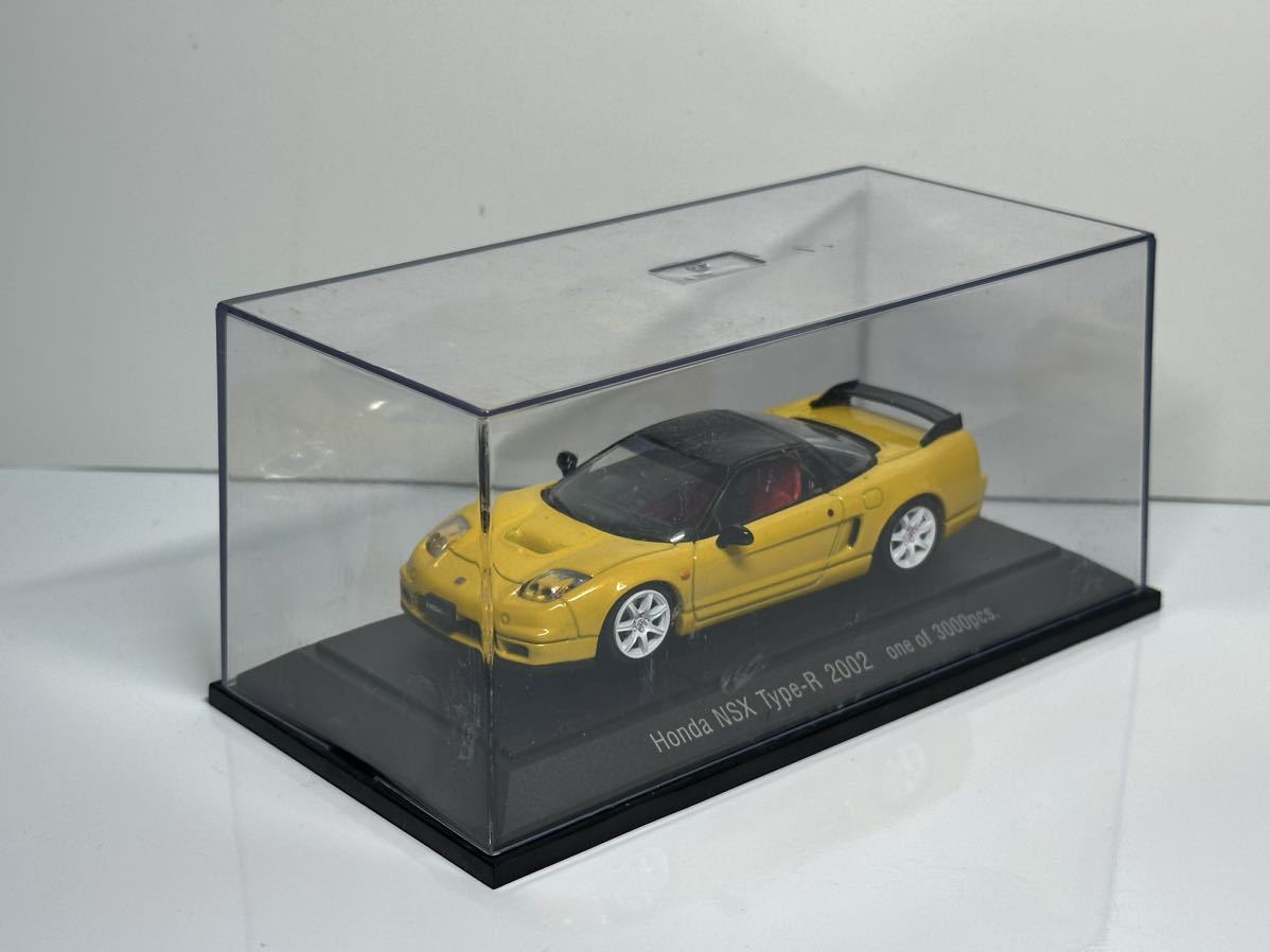 EBBRO 1/43 ホンダ NSX typeR NA2 イエロー 2002 後期型 エブロ タイプR_画像6