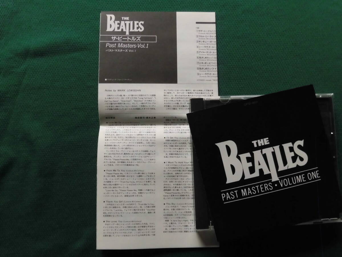 The Beatles/Past Masters Vol.1 1962~1965年LP未収録シングル音源コンピレーション　1988年国内CD_画像5