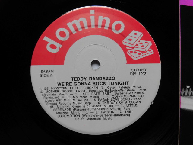 Teddy Randazzo/We're Gonna Rock Tonight 　60'sアメリカン・ポップス、60年代日本でもヒットした「One More Chance」希少欧州盤_画像4