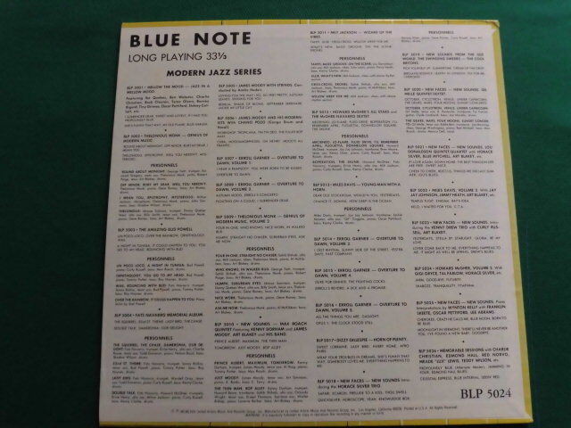 希少10インチ限定US盤　Howard McGhee Vol.2 Blue Note Modern Jazz Series良品　_画像2