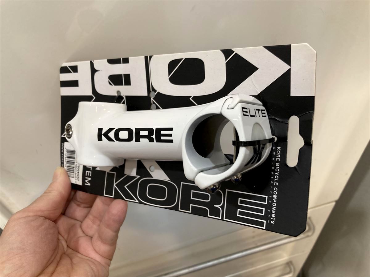 ★1点のみ 未使用 KORE Elite 100mm 31.8mm OS 4度 ホワイト 即決_画像4