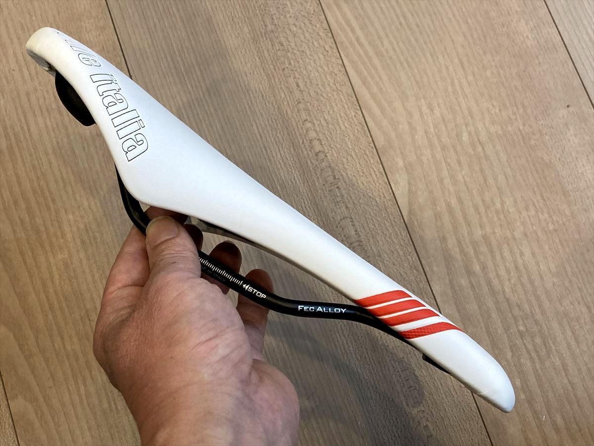 ★1点のみ 未使用 SELLE ITALIA セライタリア X1 白赤 即決_画像3