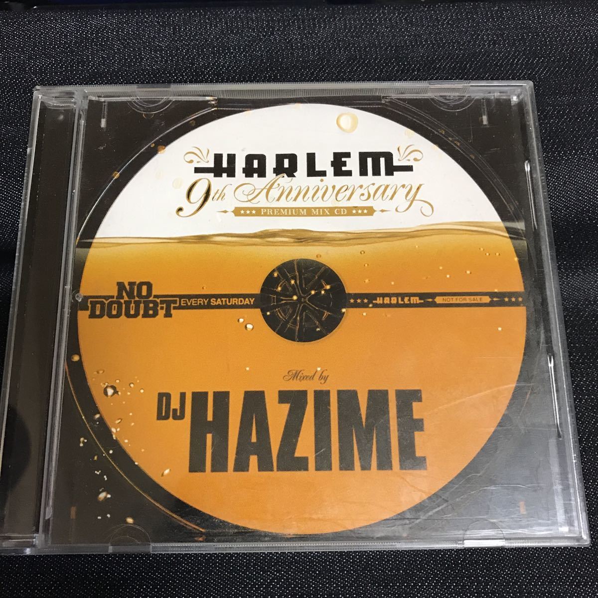 【非売品】HARLEM 9th Anniversary PREMIUM MIX CD/DJ HAZIME/Every Saturday 'NO DOUBT