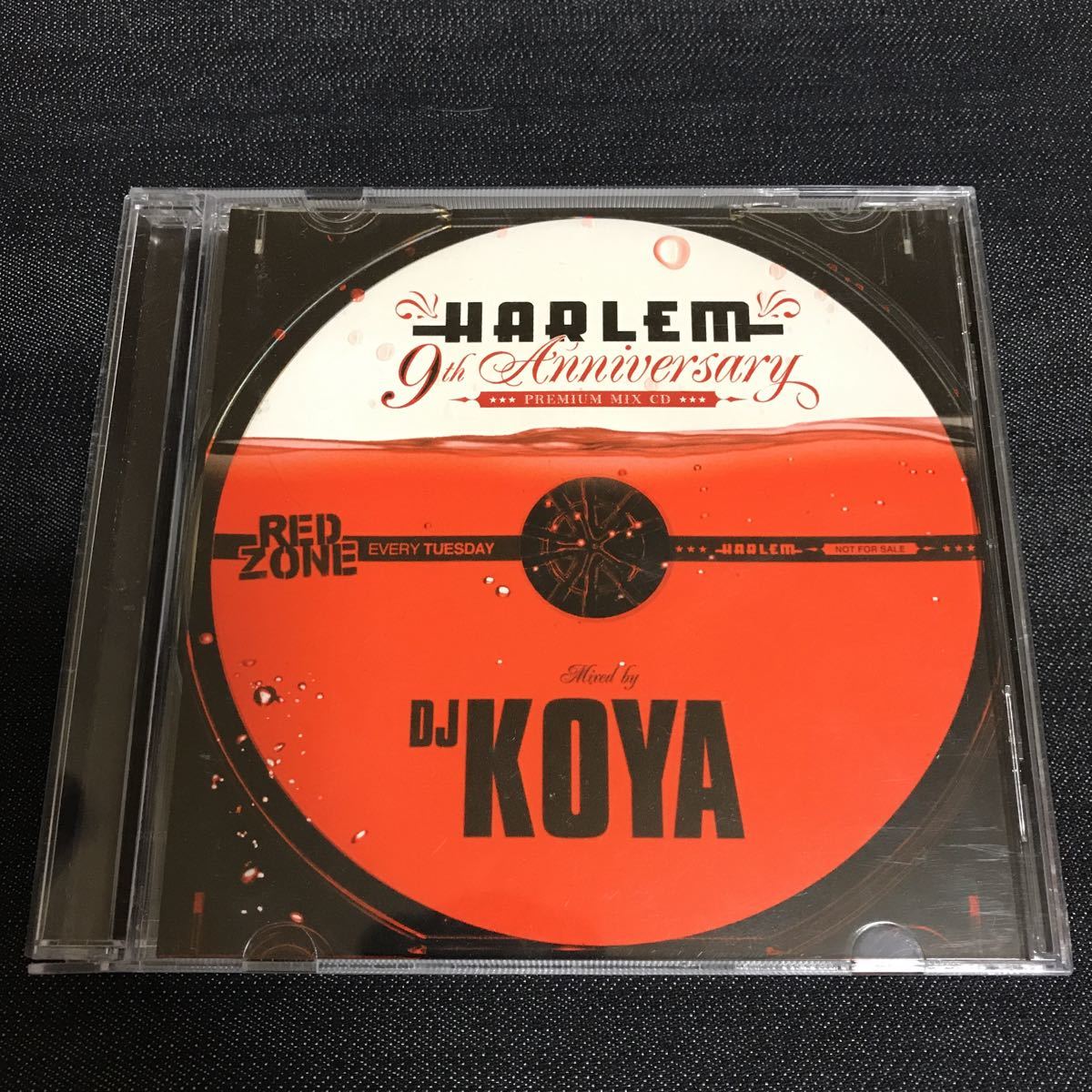 【非売品】HARLEM 9th Anniversary PREMIUM MIX CD / DJ KOYA/ Every Tuesday RED ZONE