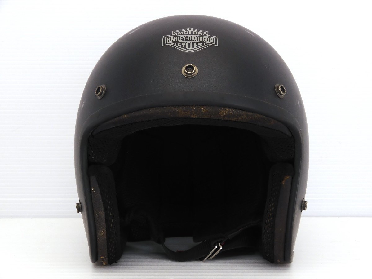 80[ оценка A] Arai ARAI производства HARLEY DAVIDSON Harley Davidson шлем 98322-14VA 1002L размер XL 60~61cm коврик чёрный черный 