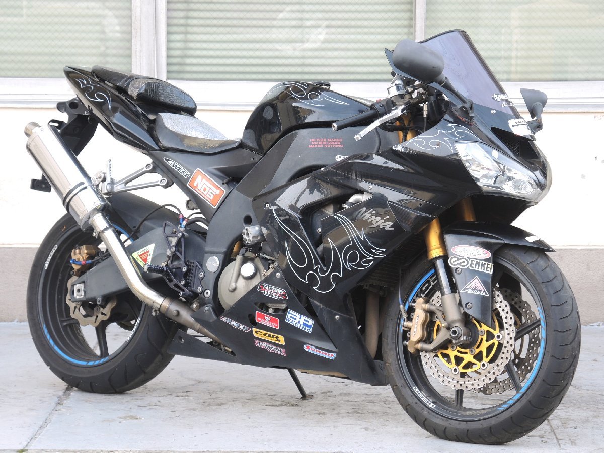 80【評価C】 ZX10R ZX-10R ZXT00C ニンジャ 純正 フューエル 燃料 ポンプ センサー ASSY 始動動画有 49040-0004 UC-T30KU6 NINJAの画像3