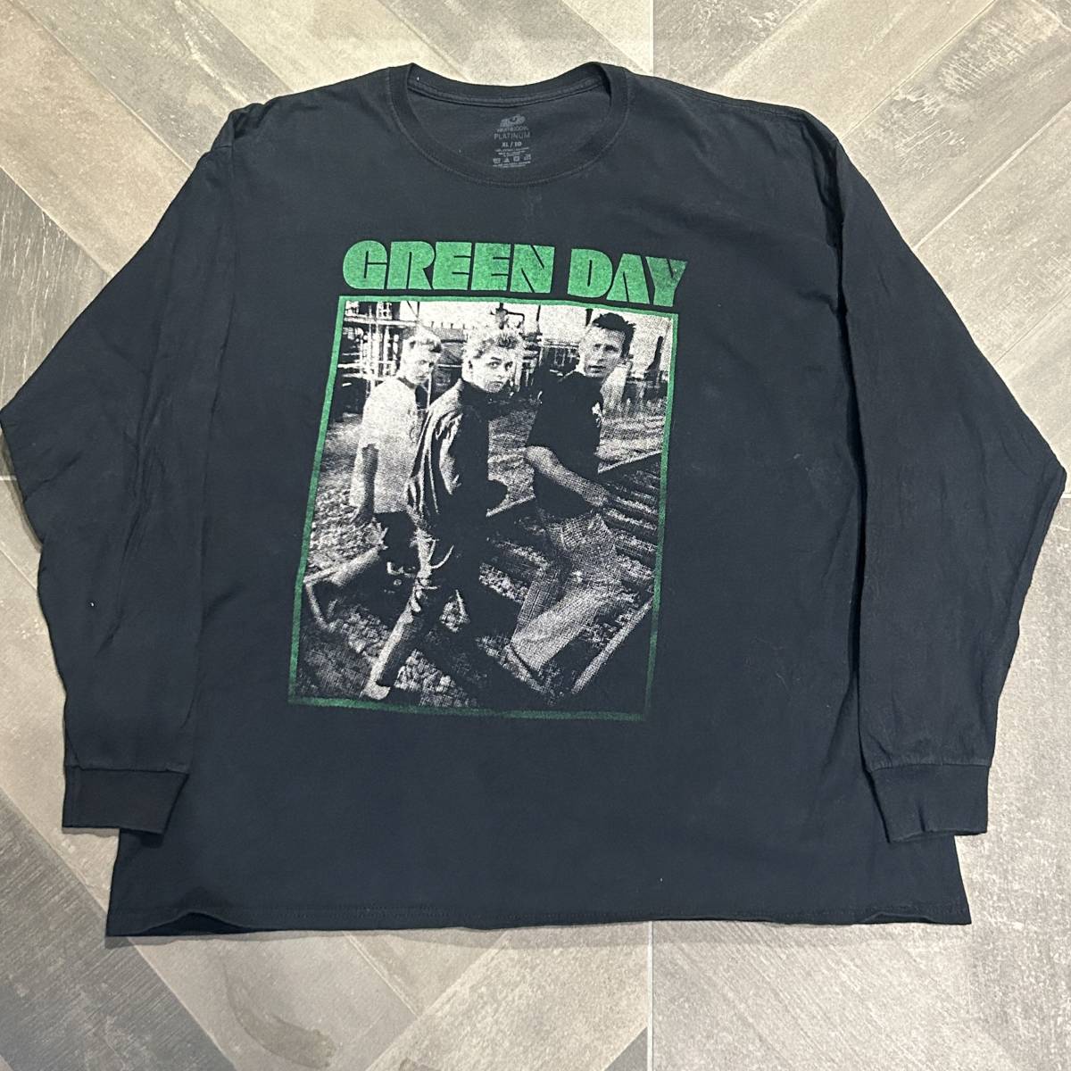 GREEN DAY グリーン・デイバンドTシャツ/バンT/USED/古着/XL