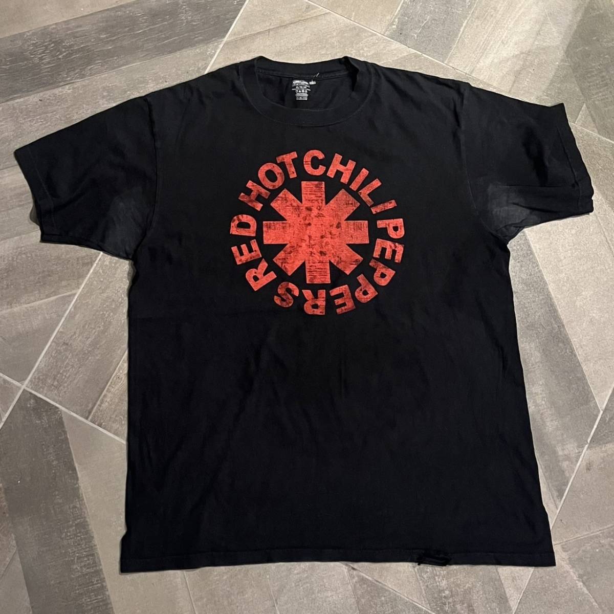 REDHOTCHILIPEPPERS レッドホットチリペッパーズ バンドTシャツ/バンT/USED/古着/XL_画像2