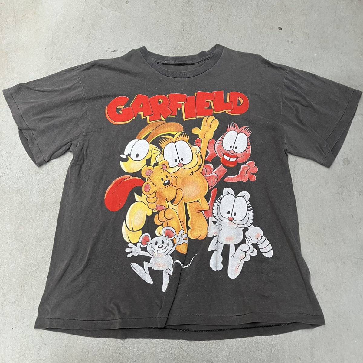 GARFIELD ガーフィールド アニメTシャツ/USED/古着