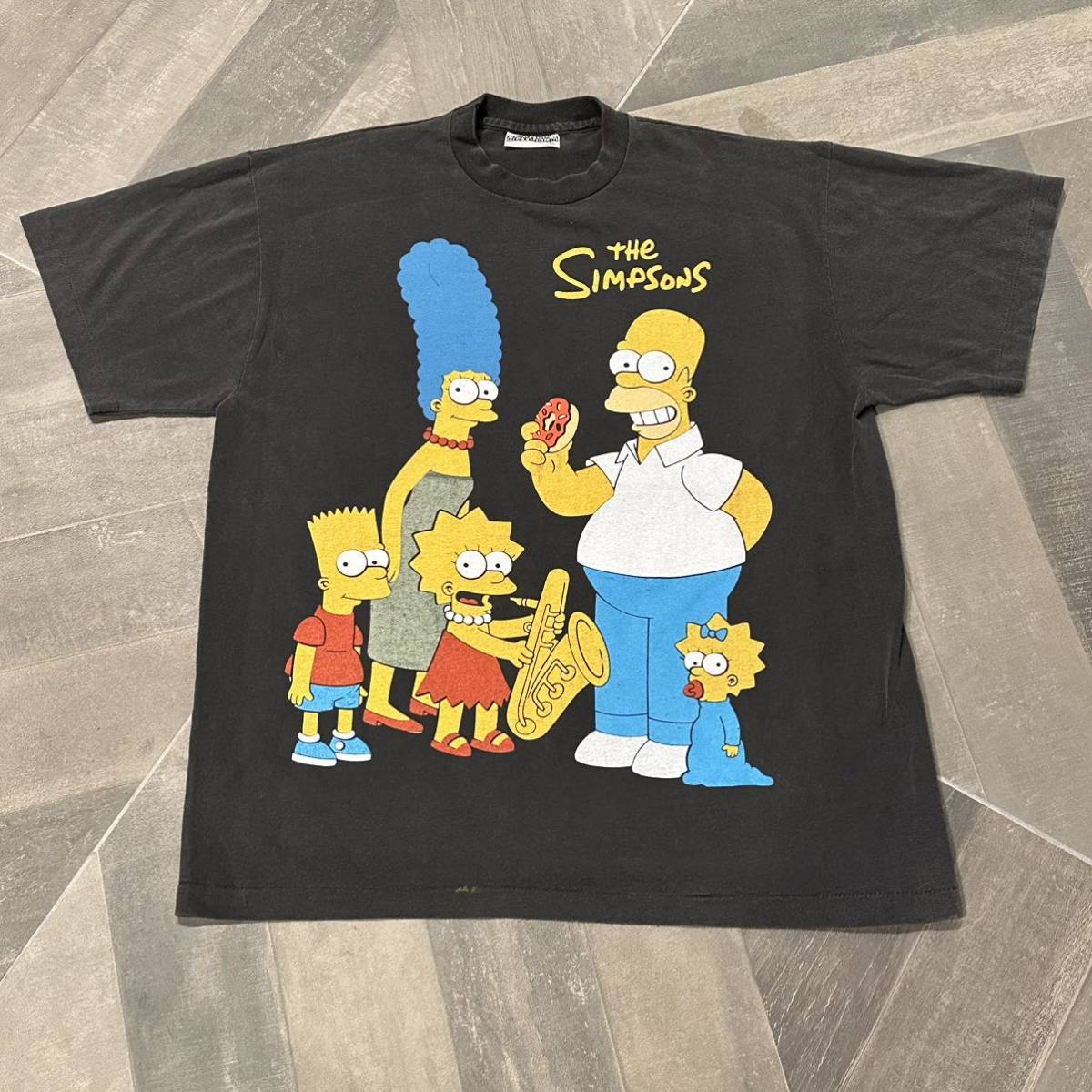The Simpsons Simpson シンプソンズ プリントTシャツ/USED/古着/XL_画像1