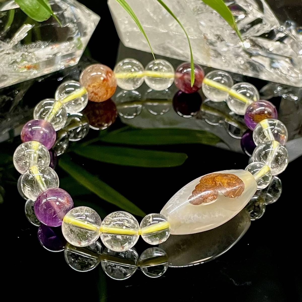 蒙天珠 天然石ブレスレット 天眼石 チベット天珠 神器 パワーストーン 蒙天珠 天然石ブレスレット 天眼石 チベット天珠 神器 パワーストーン