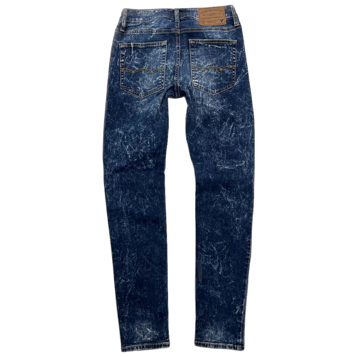 American Eagle * мягкий прохладный . цвет ..* стрейч джинсы Denim брюки голубой W29 American Casual Street American Eagle #JS936