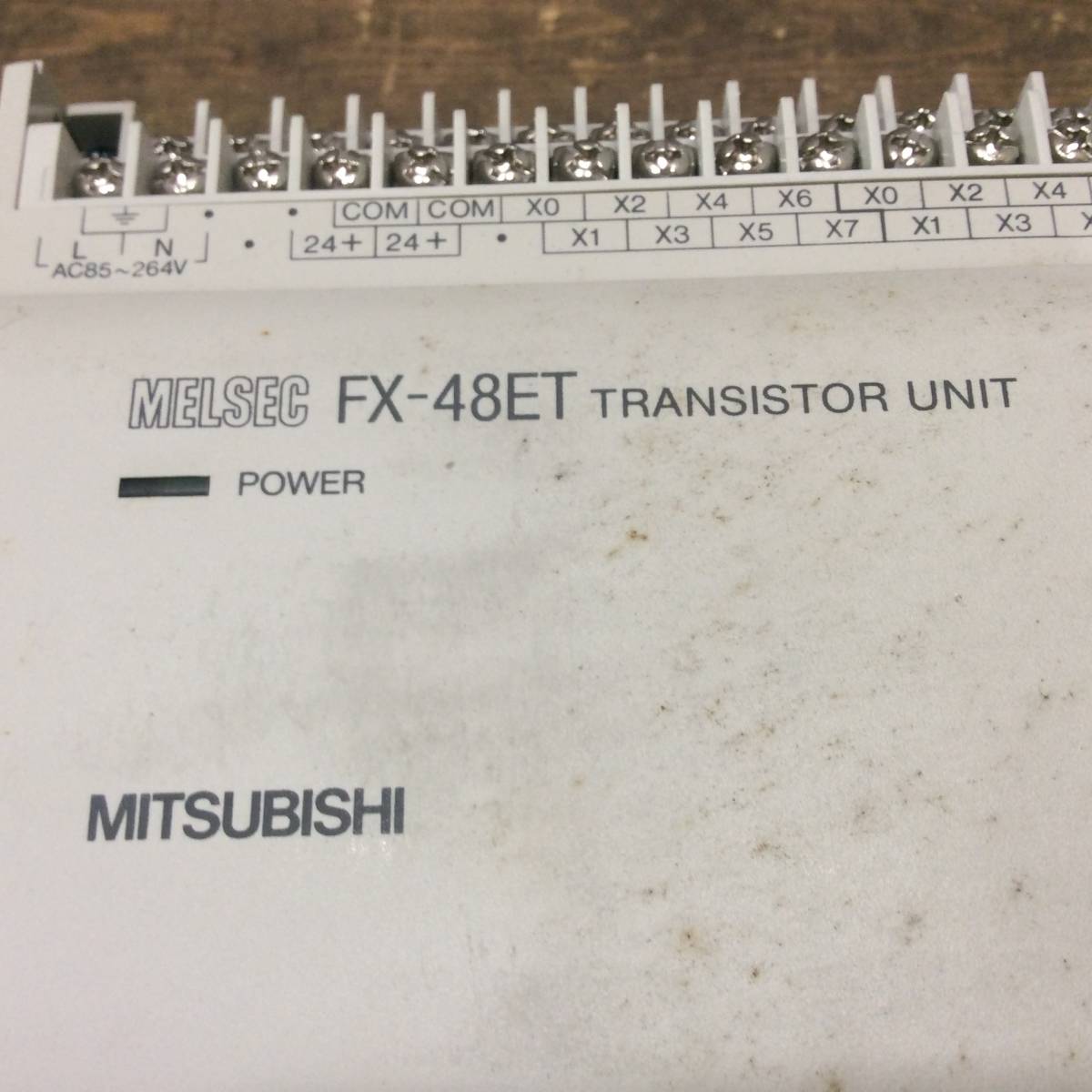 【AH-04505】中古品 MITSUBISHI 三菱電機 シーケンサ FX-48ET_画像5