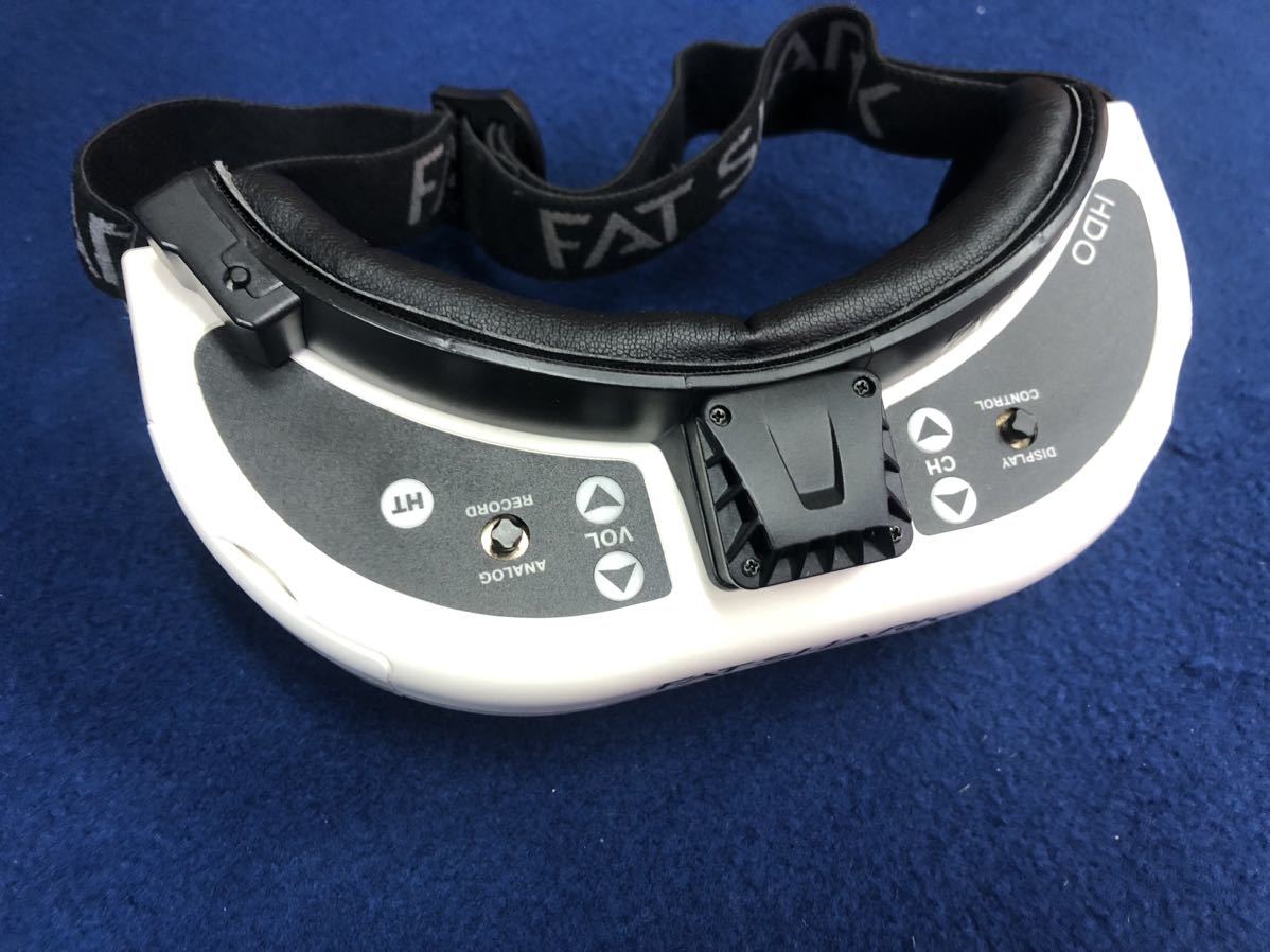 FATSHARK FAT SHARK ファットシャーク ファット シャーク HDO FPV 5.8ghz ドローン ゴーグル 中古の画像2