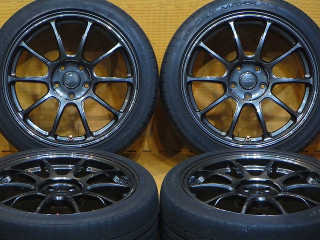 鍛造 超美品【RAYS ボルクレーシング ZE40 ダンロップ RT 245/40R18】レイズ FORGED 18インチ8.5J+50 PCD114.3-5H WRX STI S4 / CE28 TE37_画像1