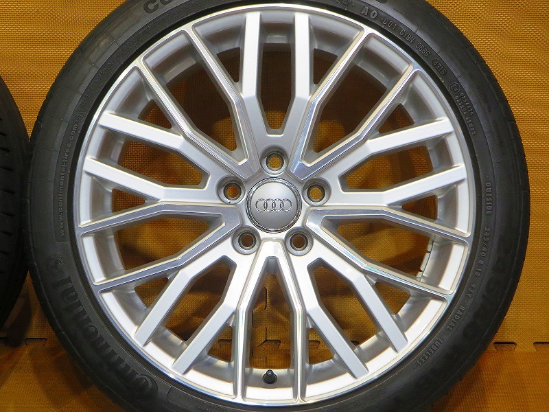 4本セット【AUDI TT 8S 純正 ホイール コンチネンタル コンタクト5 245/40R18】アウディ 18インチ8.5J+50 PCD112-5H A3 S3 ゴルフ7 ゴルフ8の画像4