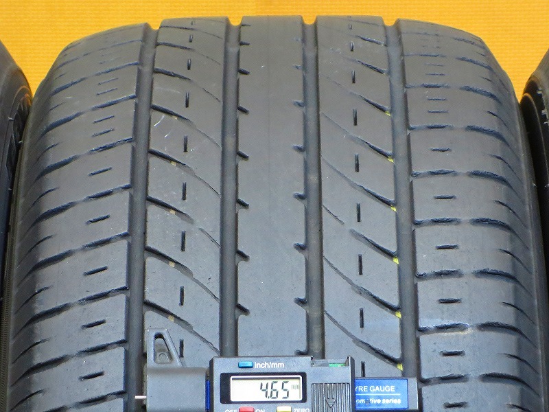 美品 溝あり【トヨタ 30系 アルファード 後期 純正 トーヨータイヤ トランパスR30 235/50R18】18インチ7.5J+45 PCD114.3-5H ヴェルファイア_画像7