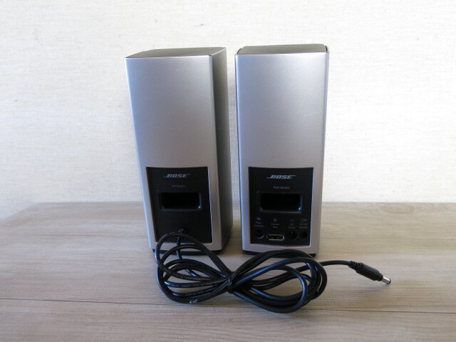 ●中古品● BOSE・ボーズ「Companion20」マルチメディア スピーカー＊PCスピーカー デスクトップ_画像4