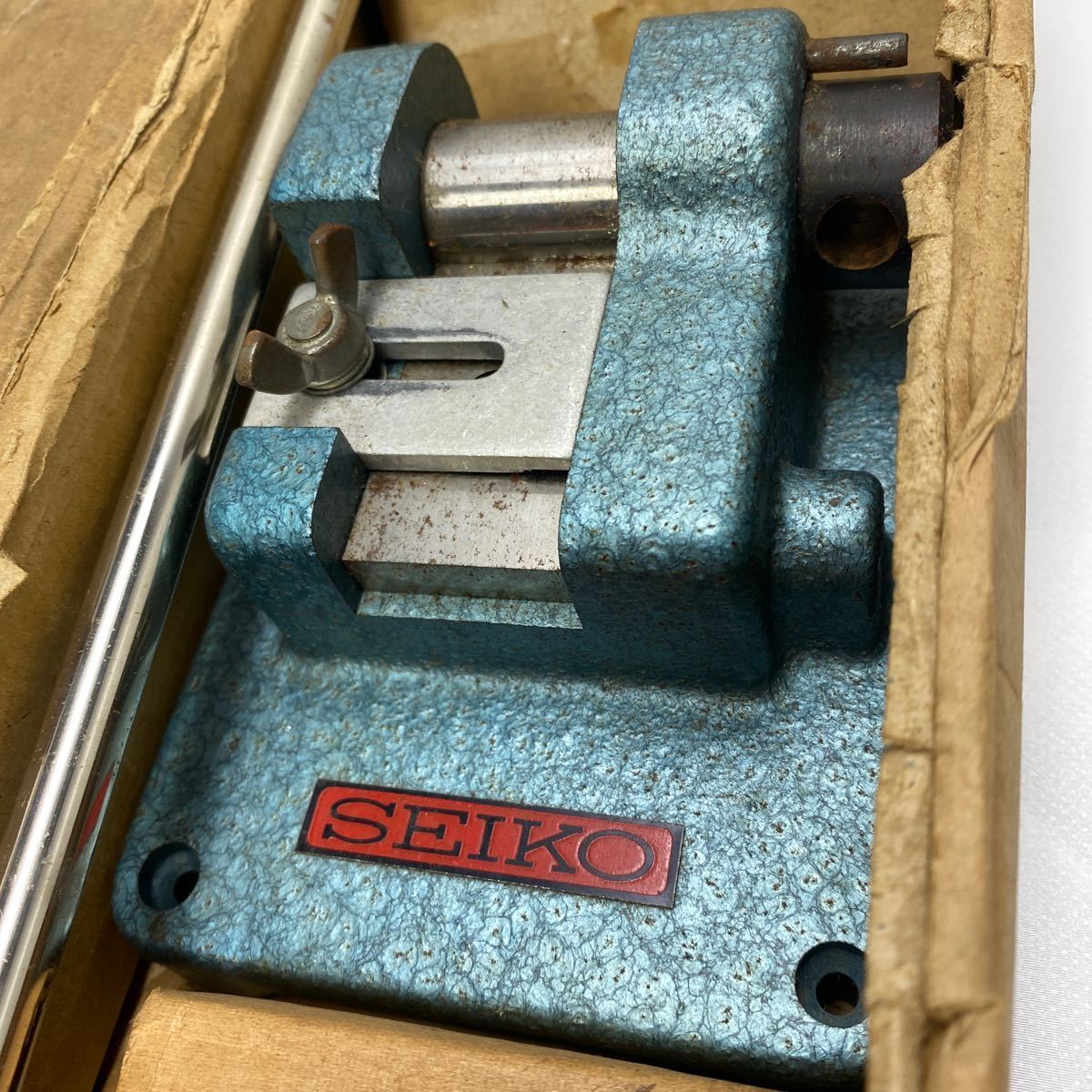 0-2-021612 SEIKO セイコー 時計工具 工具 ベルトカッター BAND CUTTER S-908 時計 修理 道具 中古品の画像4