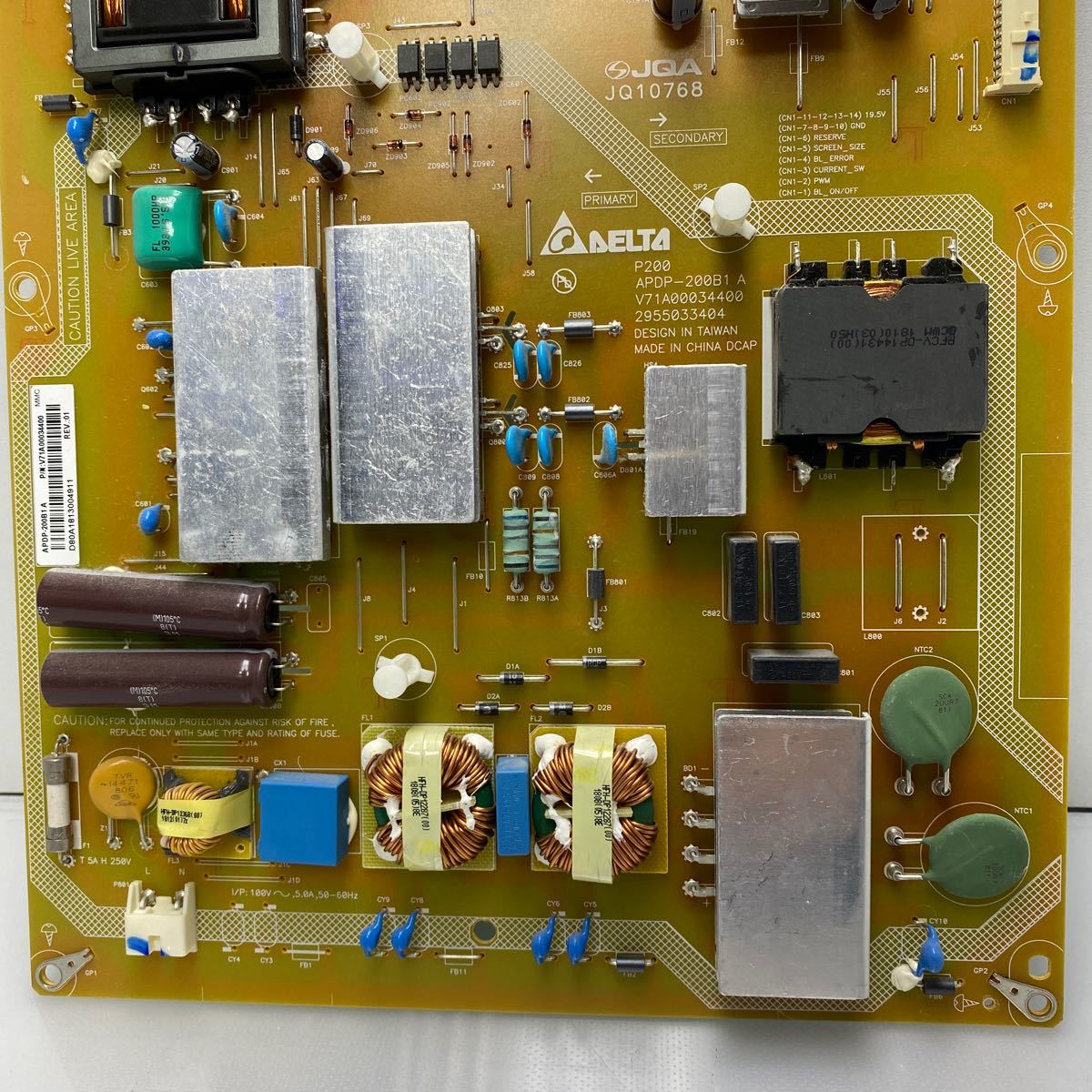 DP-012106 58M510X REGZA Regza [ источник питания основа доска APDP-130A1A BOARD]V71A0034200 основа Toshiba телевизор 