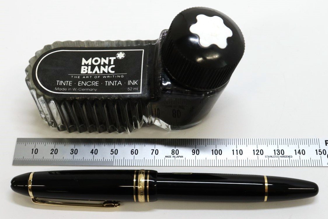 (14K) MONTBLANC モンブラン 万年筆 マイスターシュテュック No.146 ペン先14K585 計1点 ※筆記未確認 ◆おたからや【Y-A28505】同梱-2_画像7